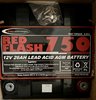 POWERSTART Akku 12V 28Ah Red Flash 750 Battery